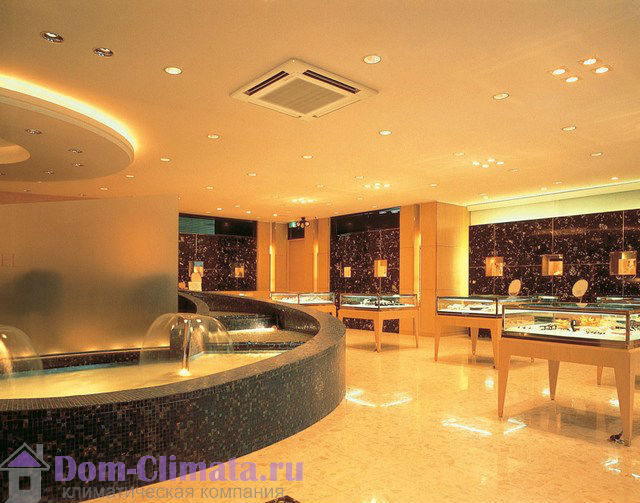 Кассетные кондиционеры Dantex.