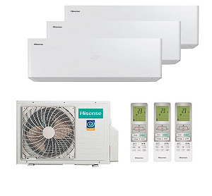 Мультисплит-система Hisense AMW3-24U4RJC/AS-10UW4RXVQH00AGх3