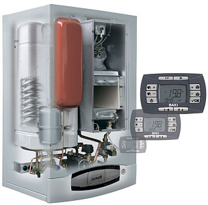 Настенный газовый котёл с бойлером 60л Baxi NUVOLA-3 Comfort 280 i