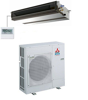 Канальная сплит-система Mitsubishi Electric PEAD-RP71JA(L)Q/PU-P71VHA