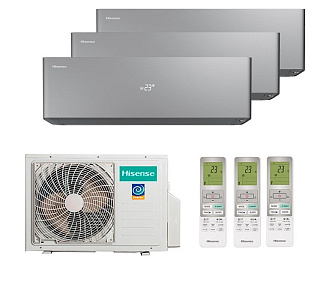 Мультисплит-система Hisense AMW3-24U4RJC/AS-10UW4RXVQH00AG(B)х3
