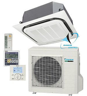 Кассетный кондиционер Daikin FCQG50F / RXS50L