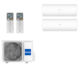 Мультисплит-система Haier 2U50S2SM1FA/AS25PS1HRAх2