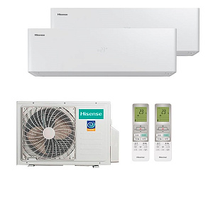 Мультисплит-система Hisense AMW2-18U4RXC/AS-10UW4RXVQH00AGх2