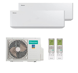 Мультисплит-система Hisense AMW2-18U4RXC/AS-10UW4RXVQH00AGх2