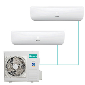 Мультисплит-система Hisense AMW2-18U4RXC/AMS-09UW4RMRKB00x2