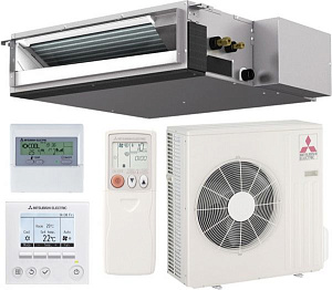 Канальная сплит-система Mitsubishi Electric SEZ-KD50VAQ / SUZ-KA50VA