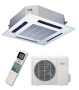 Кассетный кондиционер General Climate GC / GU-4C24HRN1