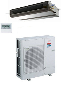 Канальная сплит-система Mitsubishi Electric PEAD-RP100JA(L)Q/PUHZ-P100YHA
