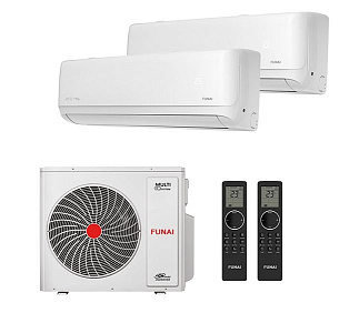 Мультисплит-система Funai RAM-I-2KG40HP.01/U / RAM-I-DA25HP.W01/Sx2