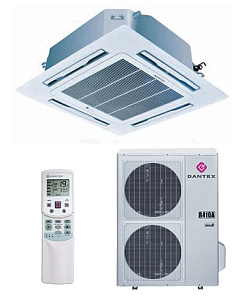 Кассетный кондиционер Dantex RK-36UHC3N/RK-36HC3NE-W