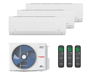 Мультисплит-система Funai RAM-I-3OK60HP.01/U / RAM-I-SG25HP.W01x3